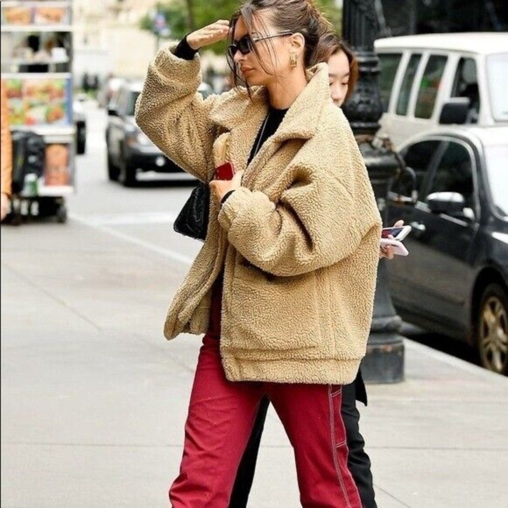 I AM GIA TEDDY JACKET